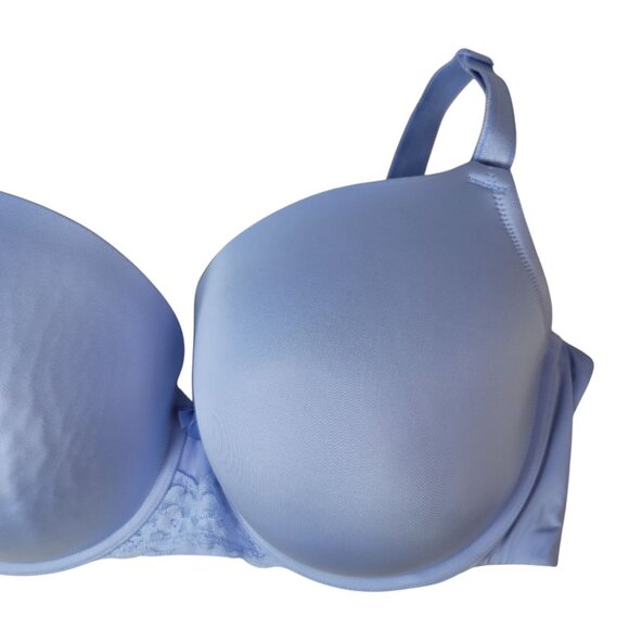 Torrid Curve Underwire Bra Purple Periwinkle 40DDD Pad Seamless Adj Second Skin - Picture 2 of 10
